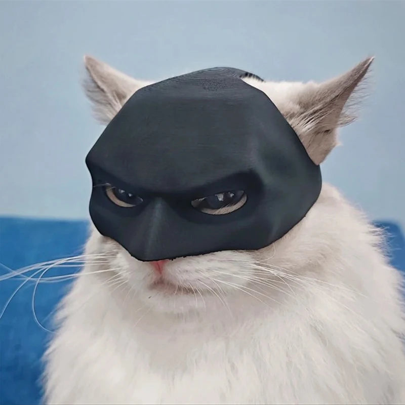 Bat Cat Mask Pet Toy